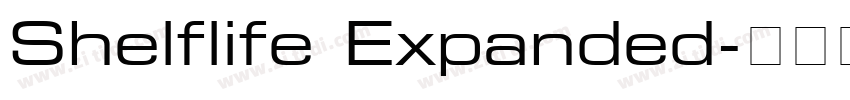 Shelflife Expanded字体转换